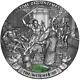 2022 Niue Time Of Contempt The Witcher Series 1 Kilo Pure Silver Uhr Coin