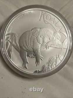 2022-P Australia 1 kilo Silver Koala BU -in Capsule B03
