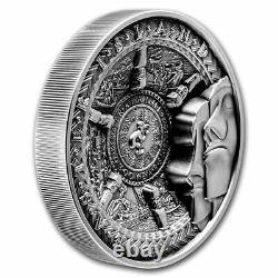 2022 Samoa 1 kilo Silver Easter Island Multiple Layer Coin