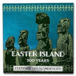 2022 Samoa Easter Island Rapa Nui 1 Kilo Silver Coin