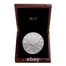 2023 1 Kilo Proof Canadian Silver Multifaceted Maple Leaf Coin