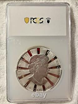 2023 $250 Fine Silver Kilo Coin-Multifaceted Maples-PCGS PR69CAM-Mintage 500