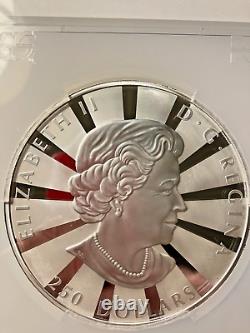 2023 $250 Fine Silver Kilo Coin-Multifaceted Maples-PCGS PR69CAM-Mintage 500