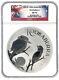 2023 Australia Kilo Silver Kookaburra Ngc Ms70 Flag Label