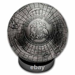2023 Barbados 1 kilo Silver Animals of the World Spherical Coin