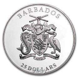 2023 Barbados 1 kilo Silver Color Rainbow Lorikeet (No Capsule)