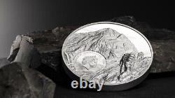 2023 Cook Islands 1 Kilo Silver Mt. Everest First Ascent Coin