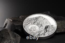 2023 Cook Islands First Ascent Mt. Everest 1 Kilo Silver Proof Coin