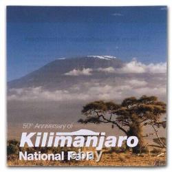 2023 Djibouti 1 kilo Silver 50th Anniv. Kilimanjaro National Park