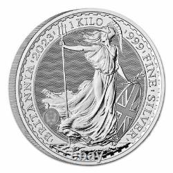 2023 Great Britain 1 Kilo Silver Britannia BU (King)