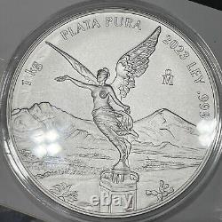 2023 Mexico 1 kilo Silver Libertad BU (In Capsule)