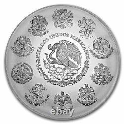 2023 Mexico Libertad KILO coin 32.15oz. 999 Silver BU in Capsule Banco De Mexico