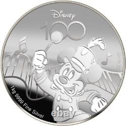 2023 Samoa Disney 100 Years of Wonder Mickey Mouse 1 Kilo Silver