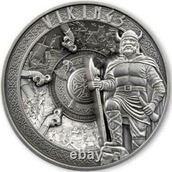 2023 Samoa Vikings Kilo 32.15 oz Silver Coin 199 Mintage