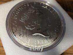 2023 Silver Britannia 1kg / 1 Kilo Queen Elizabeth QE2 / QEII