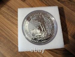 2023 Silver Britannia 1kg / 1 Kilo Queen Elizabeth QE2 / QEII