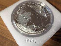 2023 Silver Britannia 1kg / 1 Kilo Queen Elizabeth QE2 / QEII