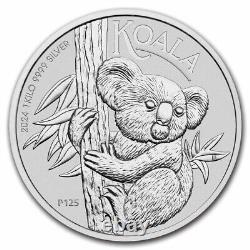 2024 Australia 1 kilo Silver Koala BU