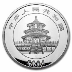 2024 China 1 kilo Silver Panda Proof (withBox)