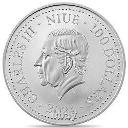 2024 Niue 1 Kilo Phoenix Silver Coin. 999 Fine