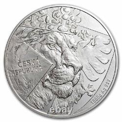 2024 Niue 1 kilo Silver Czech Lion BU