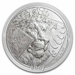 2024 Niue 1 kilo Silver Czech Lion BU