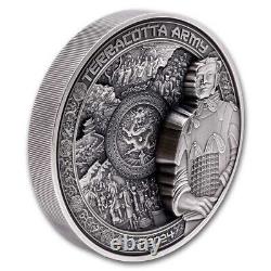 2024 Samoa 1 kilo Silver Terracotta Army 8-Layer Coin