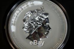 32.15oz Kilo Silver Coin Perth Mint Australia Year of Snake 2013 in capsule