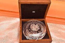 5 Kilo 2017 Republic of Armenia 20,000 Drams Noah's Ark. 999 Silver Box COA