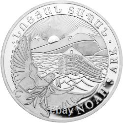 5 kilo 2024 Armenian Noah's Ark Silver Coin Geiger Edelmetalle