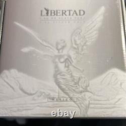 999 Silver 2018 Mexico 1 Kilo Libertad Complete With Box & COA REV. Proof