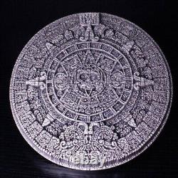 AZTEC SUN STONE 1 Kilo Silver Bar with Capsule Mintage of 333