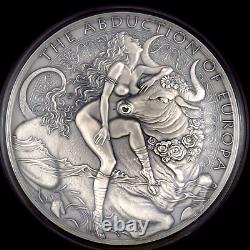 Abduction of Europe Celestial Beauty 1 Kilo Silver Coin Cameroon 2023