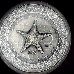 Abduction of Europe Celestial Beauty 1 Kilo Silver Coin Cameroon 2023