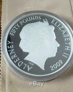 Alderney 2009 King Henry VIII 500th Ann. Accession 1 Kilo Proof Silbermünze