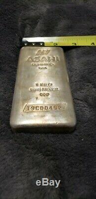 Asahi Refining 1 Kilo 32.15 gram AU Silver, Lowest Price at time of Listing