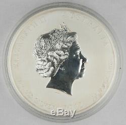 Australia 2012 Kilo Kilogram Silver $30 Coin Year of Dragon GEM BU In Capsule
