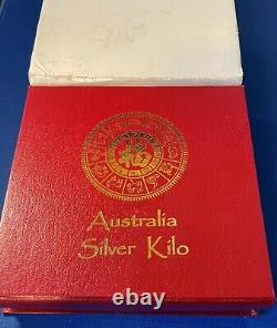 Australian Lunar Series 1 2004 Year of Monkey 30 Dollar 1 Kilo Silver Coin Unc