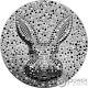 Black Water Rabbit 1 Kg Kilo Silver Coin 50$ Niue 2023