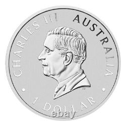 Box of 100 2024 1 oz Perth Kookaburra Silver Coin (BU)