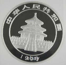 CHINA 1999 Kilogram Kilo Silver Proof 200 YUAN Panda Coin NGC PF69 Ultra Cameo