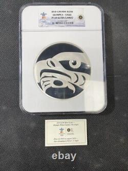 Canada Vancouver 2010 Olympics Coin 1kilo. 999 Fine Silver Pf 69 Ult (slb036566)