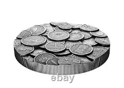Canadian Coin Collection 2017 Silver One Kilogram 1kilo Ultra High Relief Coin