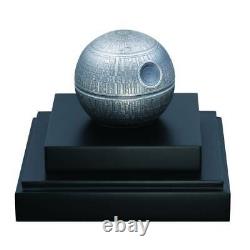 DEATH STAR 2020 1 Kilo $100 Pure Silver Spherical Coin with Box and COA NIUE