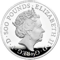 First Strike Serial #3! Britannia 2021 UK Premium Exclusive Silver Kilo Coin