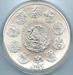 Genuine Silver 2018 Mexico 1 Kilo Libertad in Capsule Only 500 Minted