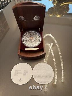 Limited Edition 2000 Australian Mint Sydney Olympics 1 Kilo Proof Fine Silver