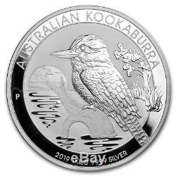 Lot Of (3) 1 Kilo 32.15 Troy Ounces 2019 Australian Kookaburra. 999 Silver Coins