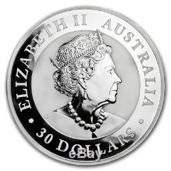 Lot Of (3) 1 Kilo 32.15 Troy Ounces 2019 Australian Kookaburra. 999 Silver Coins