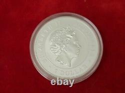 Lot of 2 2011 Australian Koala 1 oz & 1 Kilo 999 Fine Silver Coins in Capsule